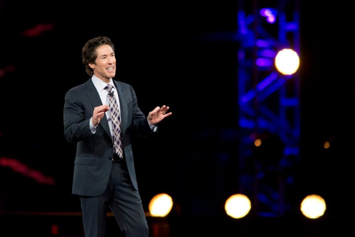Osteen says he preaches differently than his father did, and was able to settle into his unique style with encouragement from a particular Bible verse.