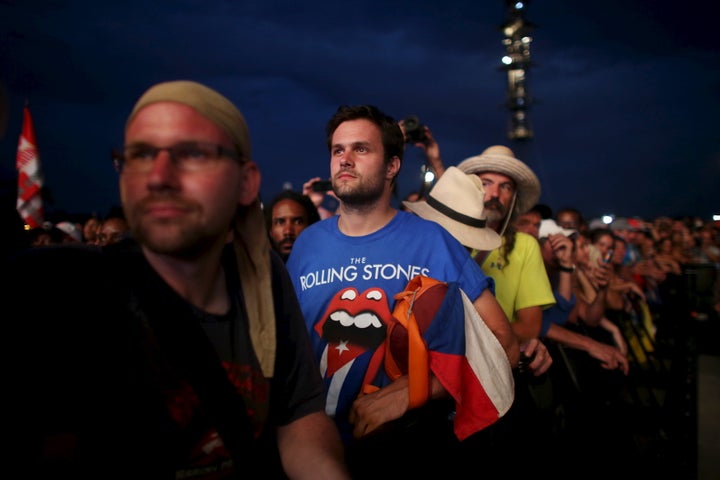 The Stones formed in London in 1962, three years after Fidel Castro's bearded rebels toppled a pro-American government.