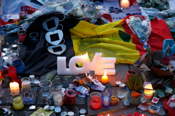 A 'march against fear' planned for Sunday in Brussels was called off after officials said it would unduly burden police amid