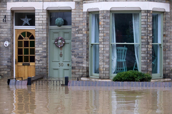 The River Foss in York burst its banks in December last year