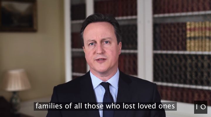 Cameron's Easter message listed Christian values