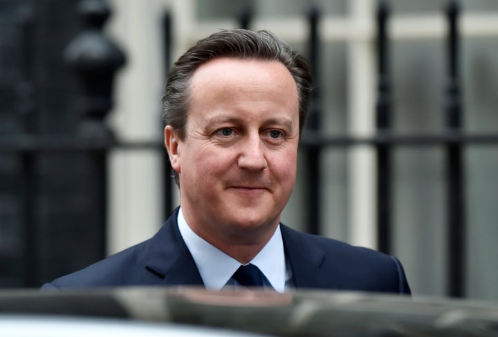 British Prime Minister David Cameron leaves Downing Street, London, Britain, 21 March, 2016