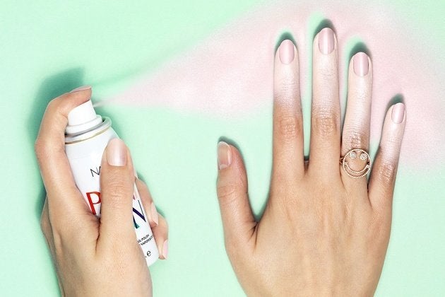 Spray On Nail Polish Is Perfect For People Who Can T Paint Their Own Nails Huffpost Life Spray On Nail Polish Is Perfect For People Who Can T Paint Their Own Nails Huffpost Life