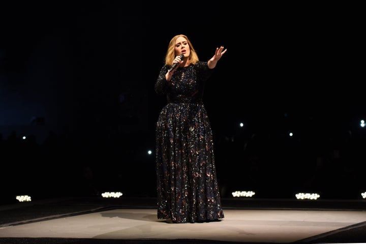 Adele opened up about motherhood during a recent show.