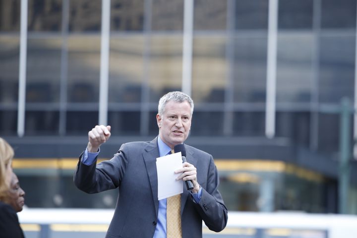 New York City Mayor Bill de Blasio (D) announced that New York would not be funding city employee travel to North Carolina in light of the state's new discriminatory law.