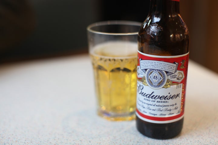 Budweiser = an all-American beer.