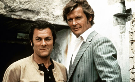 <strong>Roger Moore with Tony Curtis in 'The Persuaders'</strong>