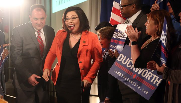 For the record, Rep. Duckworth is a Democrat.
