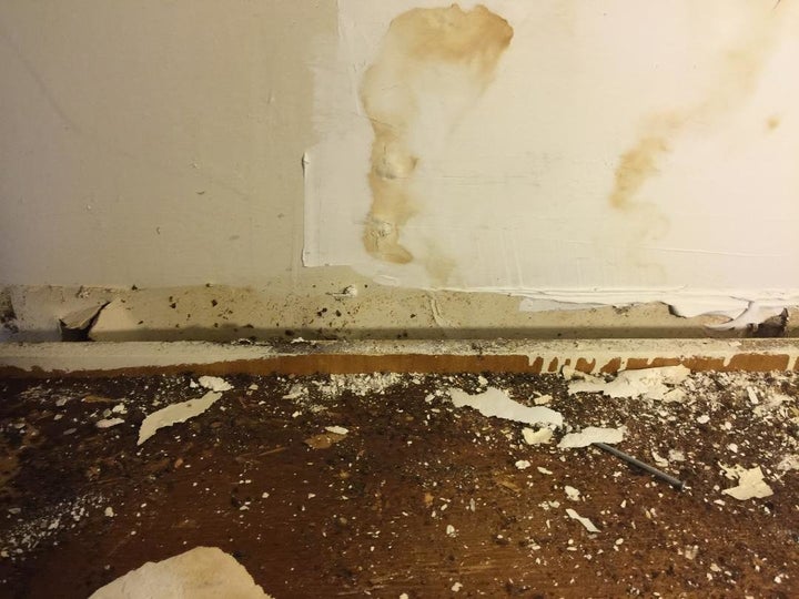 A recent photo taken inside a New York City apartment. Adamu Moumouni, the tenant, says his son was often seen eating pa