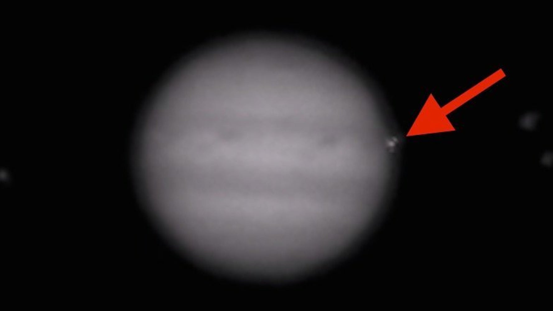 Jupiter Hit By Asteroid
