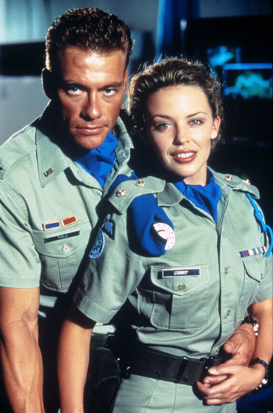 Jean-Claude Van Damme And Kylie Minogue 