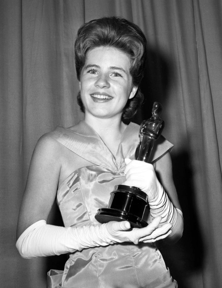 Patty with her Academy Award