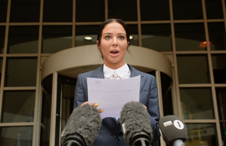 Tulisa appeared in court twice in 2014