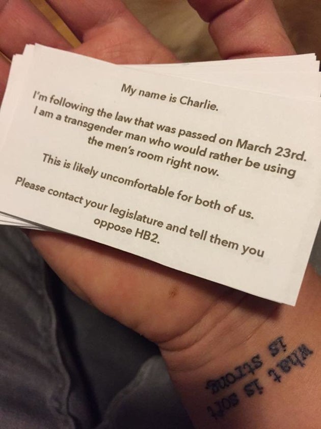Trans Man Finds Brilliant Way To Let Women Know Why He’s Using Their