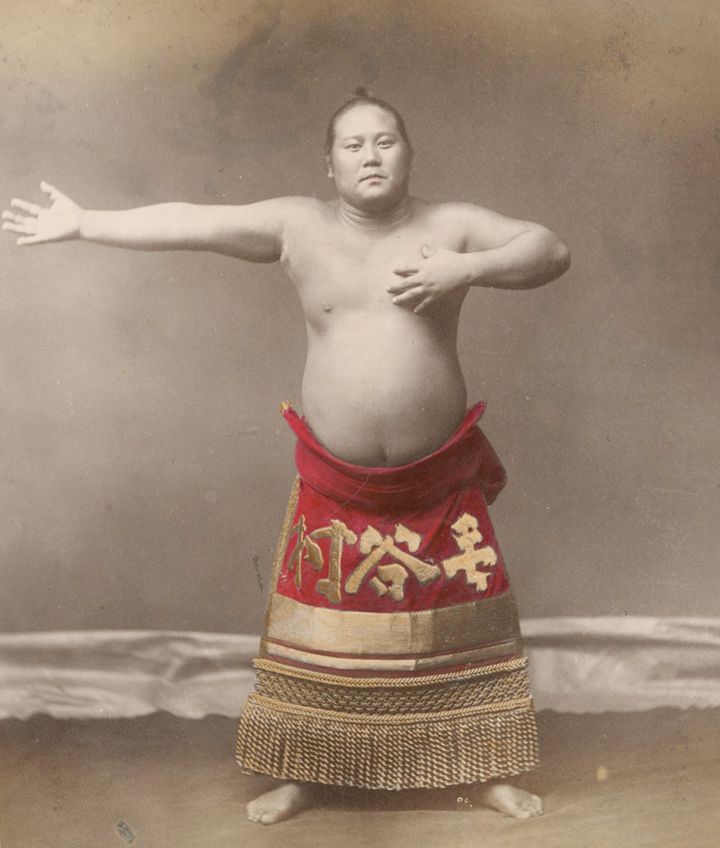 The New York Public Library recently digitized rare images of sumo wrestlers, believed to have been taken in the late 1800s in Japan. Practice of the sport dates back to at least the 8th century.
