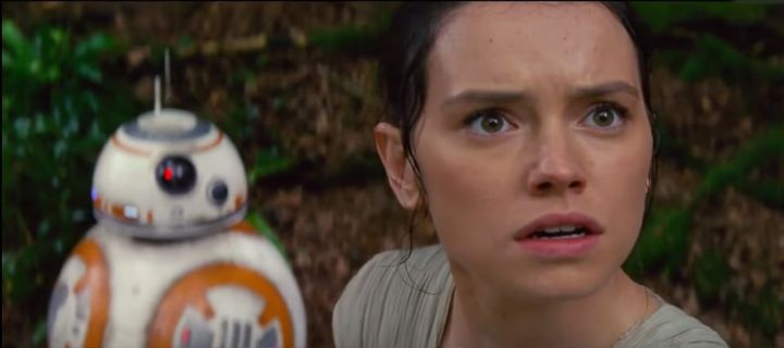 Daisy Ridley is as shocked as you are.