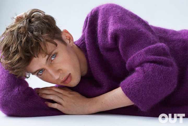 Pop singer Troye Sivan graces the cover of Out magazine's May issue. 