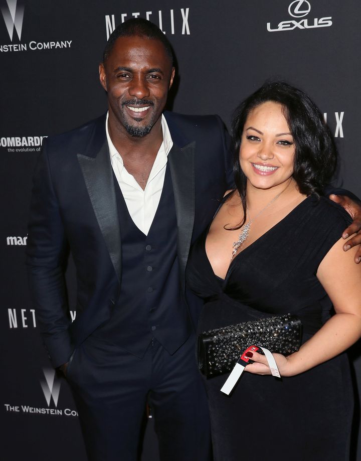 Idris has recently split from the mother of his son Winston, makeup artist Naiyana Garth