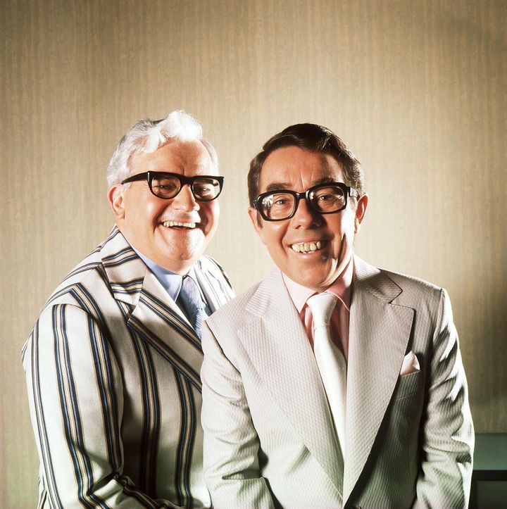 <strong>The two Ronnies in 2002</strong>