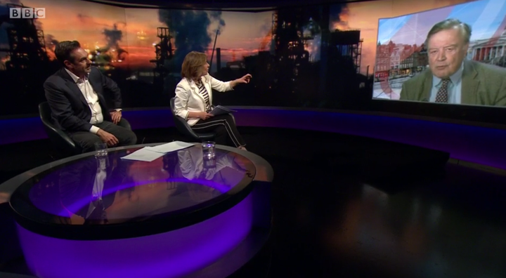 Paul Mason and Ken Clarke on Newsnight