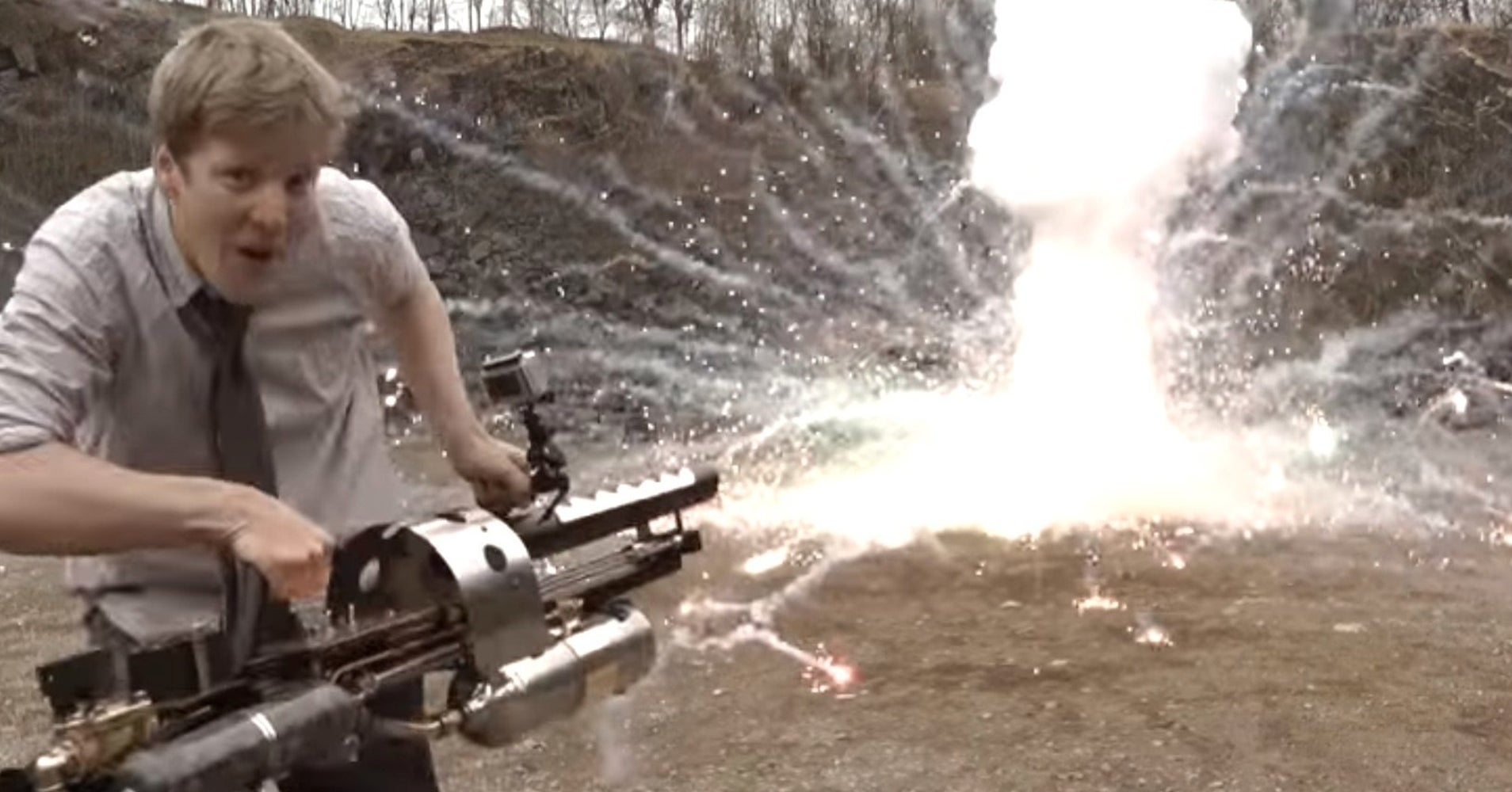 Colin Furze Just Created A Thermite Launcher In The World's Most ...