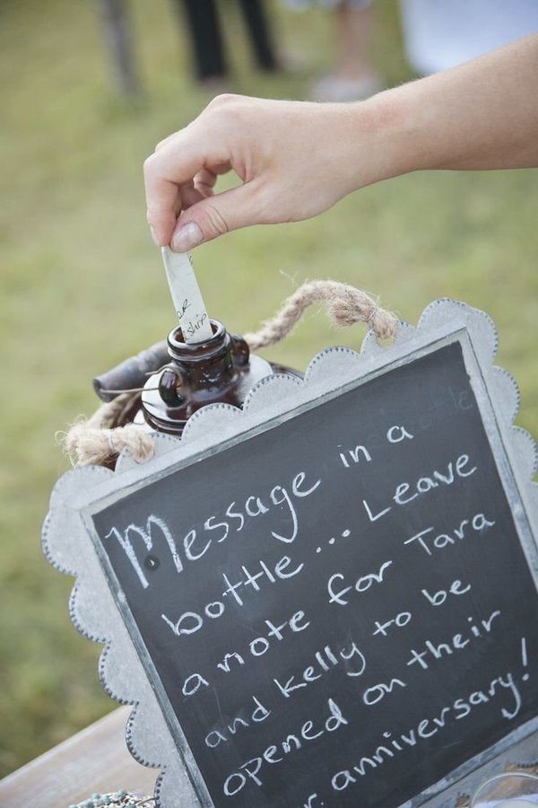 Guest Book Message in a Bottle