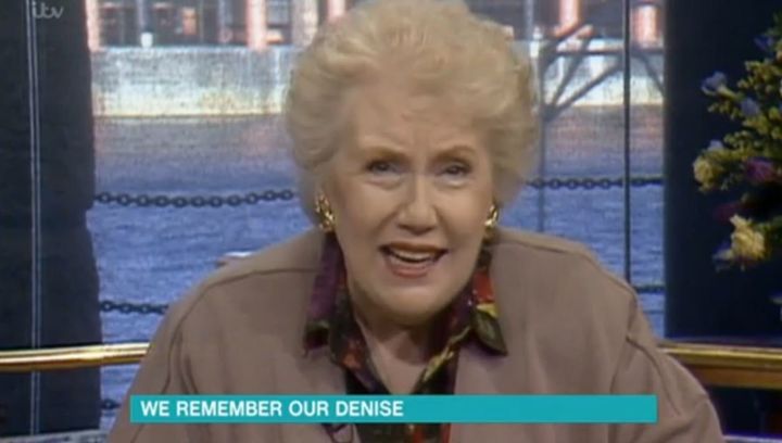 Denise Robertson helped a woman who had been locked in her house by her husband on 'This Morning'