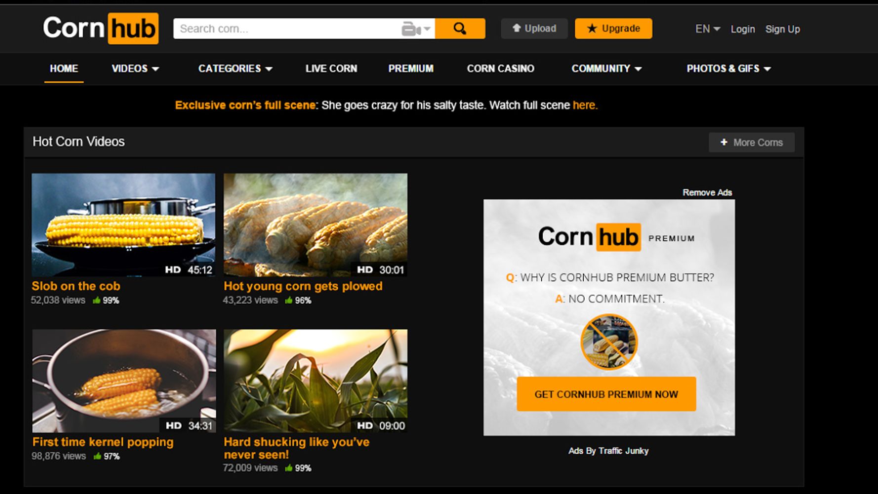 PornHub's April Fools' Day Prank Is The Best One We've Seen HuffPost