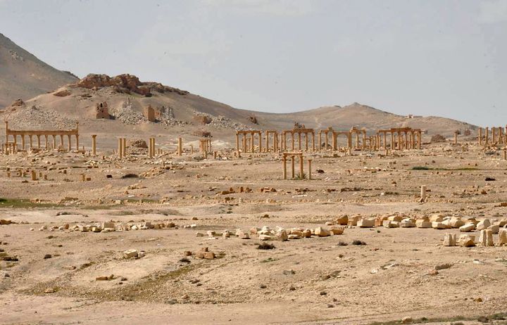 The historic city of Palmyra, of which the so-called Islamic State has lost control