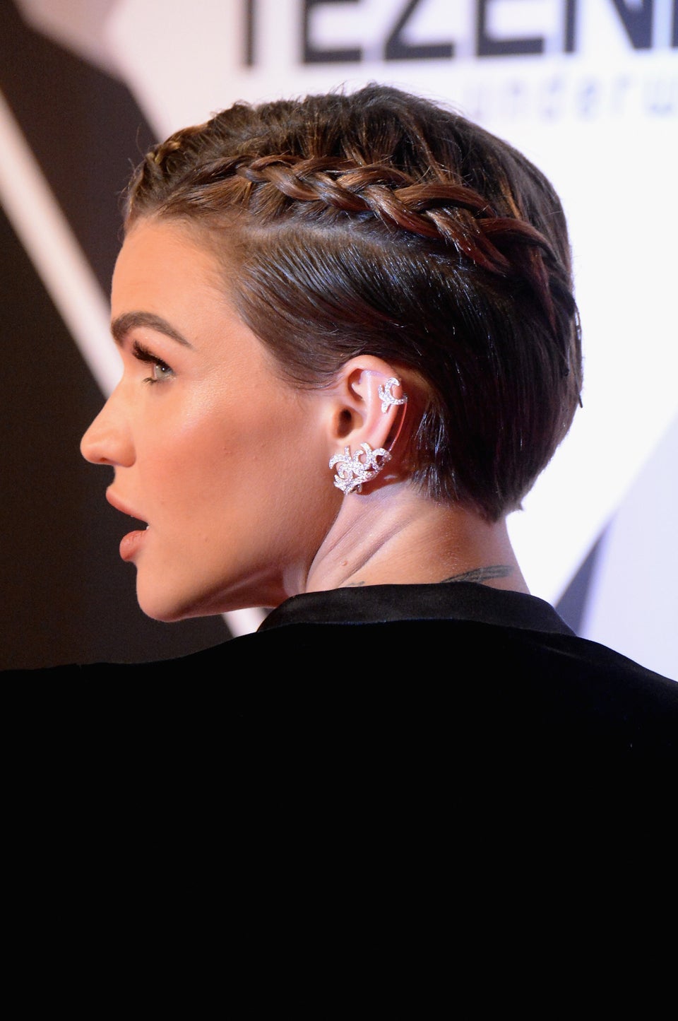 Ruby Rose's Side French Braid