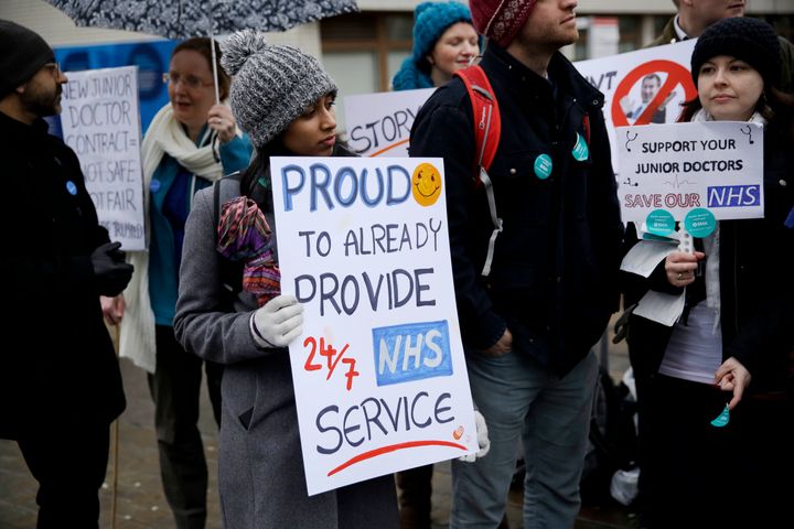 Junior doctors are striking over the forced changes to their conditions