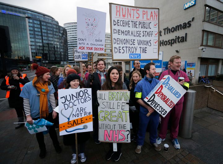 The BMA and it's junior doctor members continue to protest against Hunt's reforms