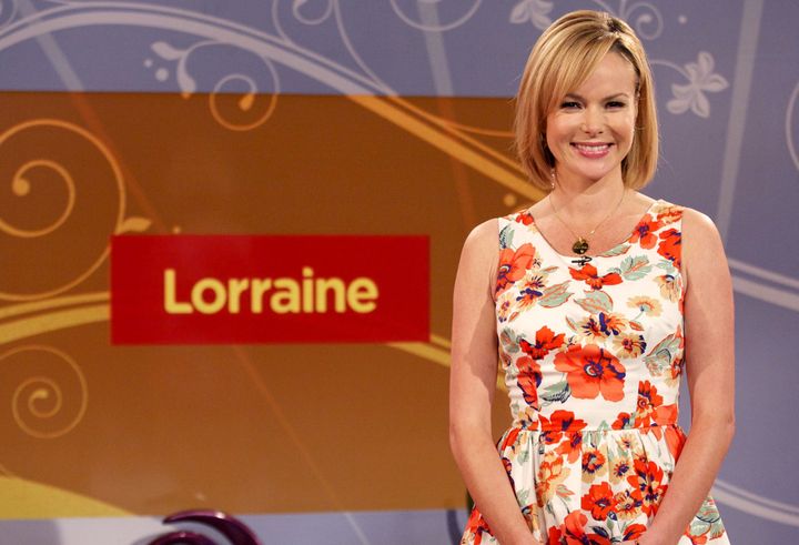 Mandy previously hosted 'Lorraine' in 2012