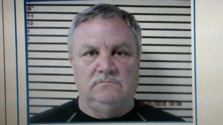 Wagoner County Sheriff Bob Colbert, seen in a mug shot. On Thursday, a grand jury returned an indictment against Colbert and Deputy Jeffrey T. Gragg on bribery and extortion charges.