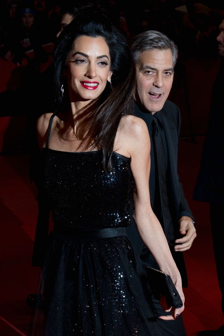 <strong>George and Amal attending the Berlin Film Festival back in February</strong>