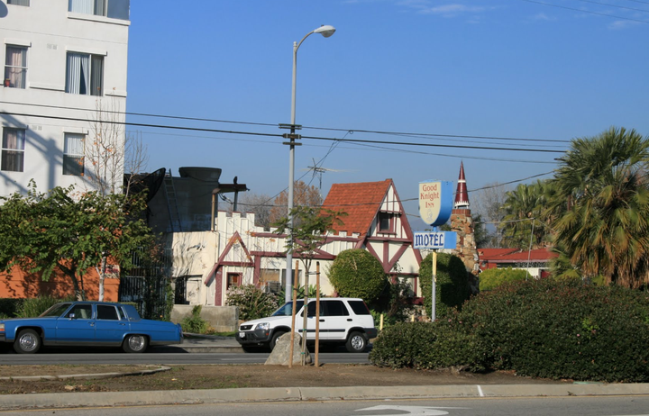 The North Hills area in LA, where the alleged murder took place.