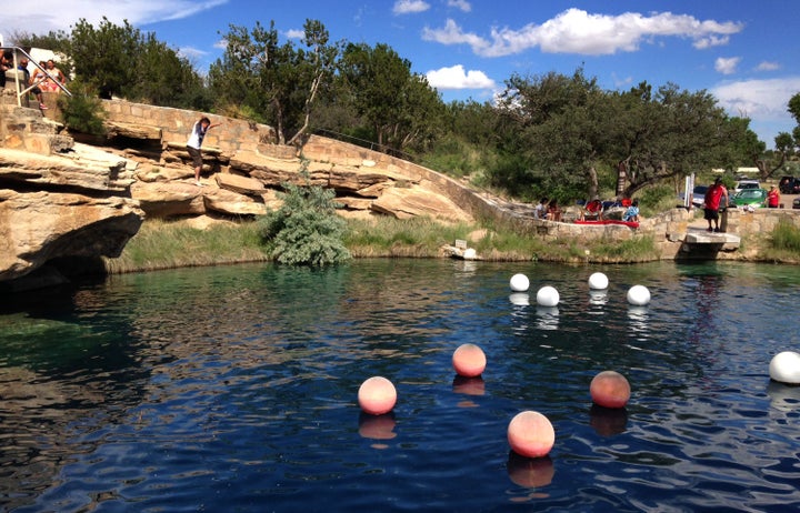 Blue Hole's underwater caverns have been closed to the public since the deaths of two divers in the '70s.