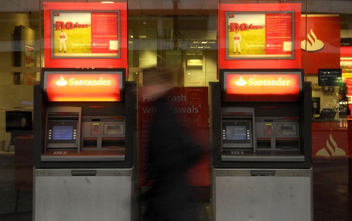 The public have been warned against using Santander cash machines in Lancashire and Cheshire