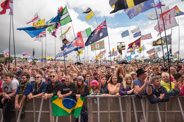 Glastonbury attracted over 135,000 revellers last year