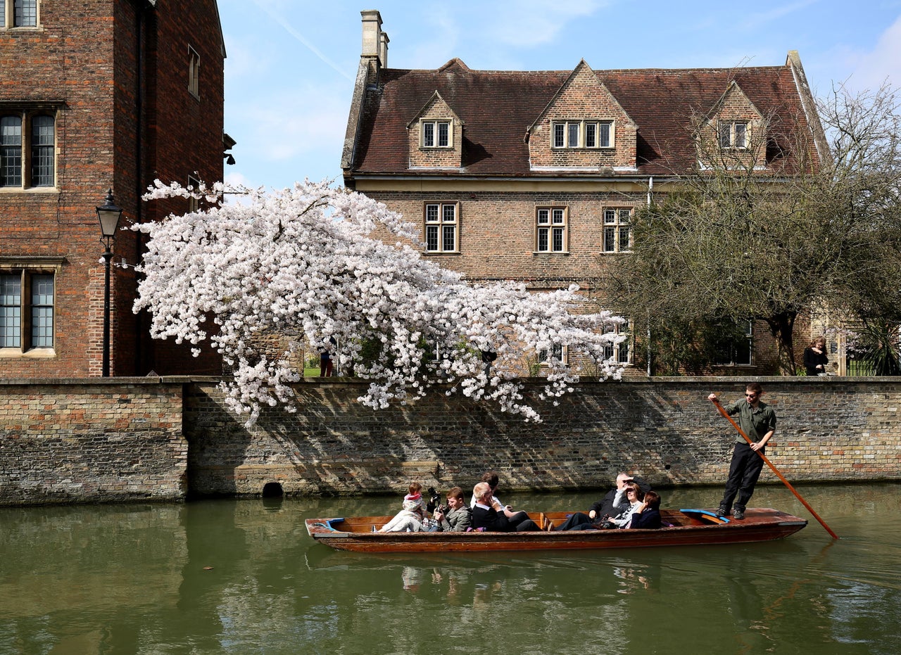 Hottest day of the year: A top temperature of 17.2C was recorded on Sunday in Gravesend, Kent