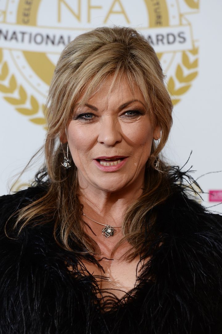 Claire King plays Erica Holroyd on t'cobbles