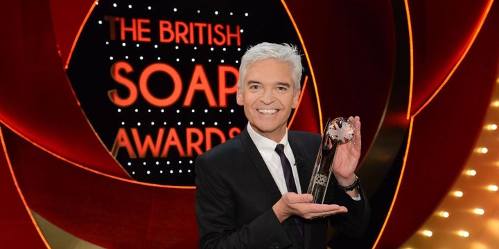 Phillip Schofield will once again host the British Soap Awards