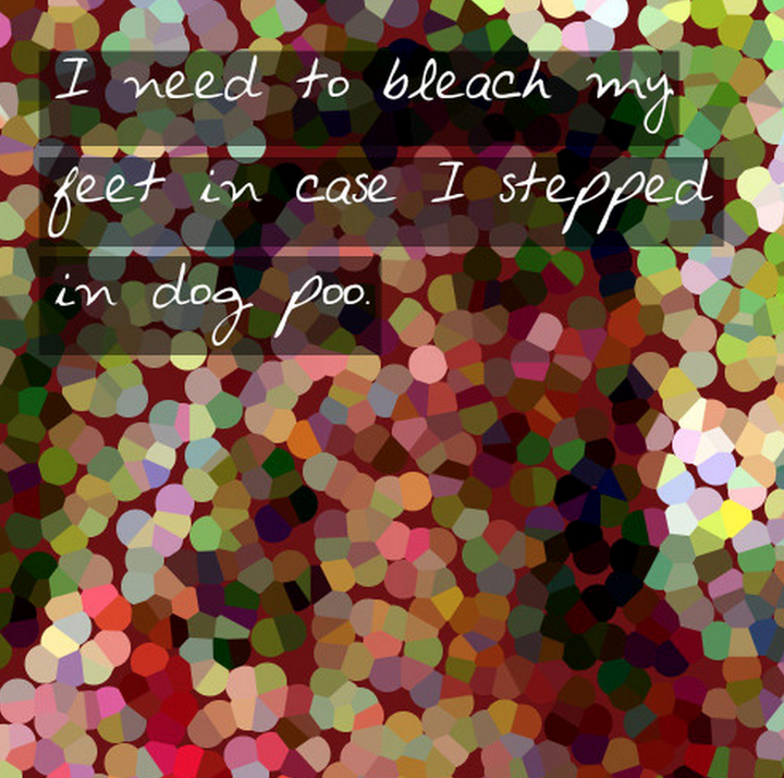 Example of a wall post on The Secret Illness