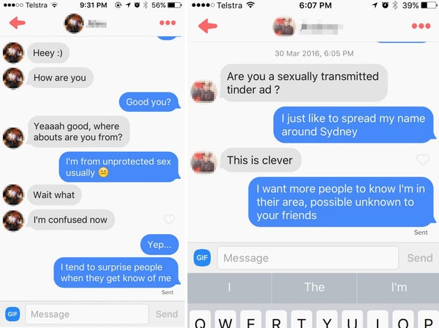 Condom Ad Campaign Turns Stis Into Tinder Dating Profiles To Promote Safe Sex Huffpost Uk