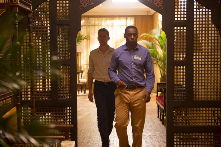 David Harewood with Tom Hiddleston in 'The Night Manager'