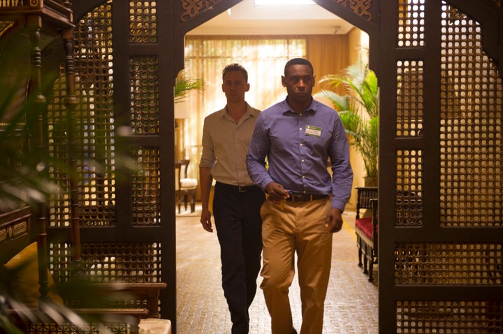 <strong>David Harewood with Tom Hiddleston in 'The Night Manager'</strong>