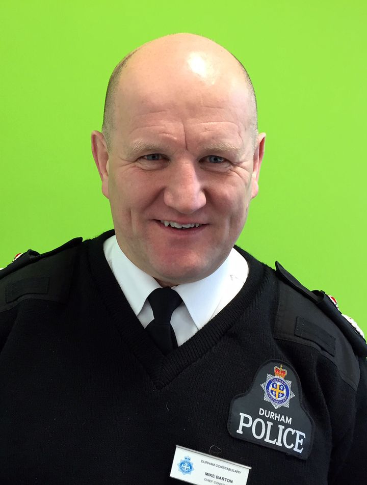 Durham Police Chief Constable Mike Barton 