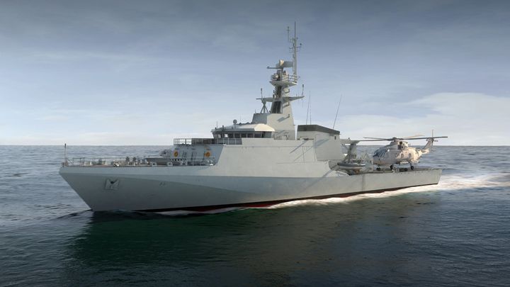Royal Navy "Offshore Patrol Vessels" ships are being built using 60 per cent of steel from Sweden