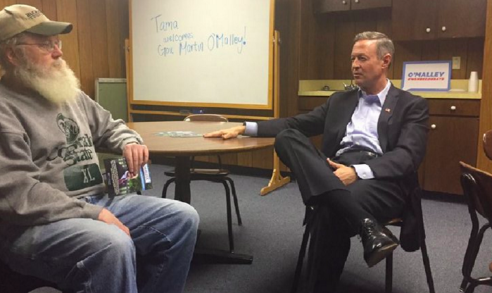 O'Malley spent 45 minutes with Kennan Seda. He didn't get Seda's commitment until a day later.