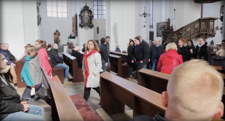 Dozens of people walked out of a Catholic Church service in Poland on Sunday as the priest read out a letter that called for a complete ban on abortion in the country.